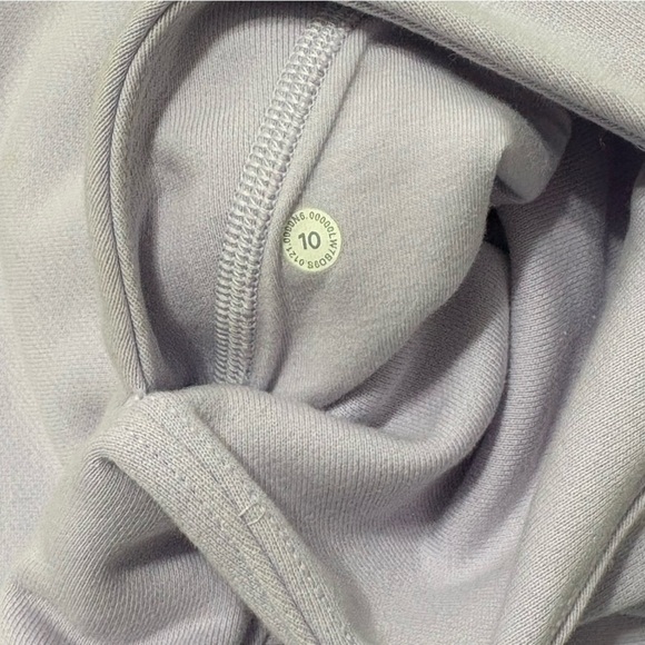 Lululemon All Yours High Rise Short 7” Cotton Terry Lavender Dew Size 10 NEW - Picture 6 of 7